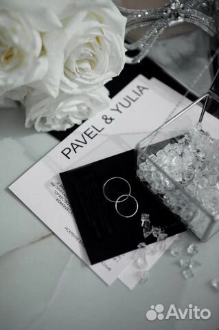 Свадебный банк и шкатулка для колец