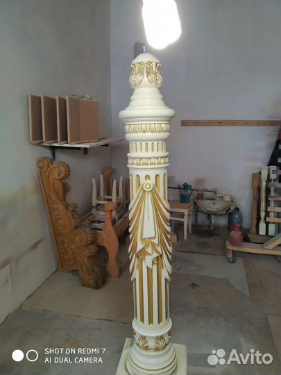 Деревянные лестницы тумбы балясины