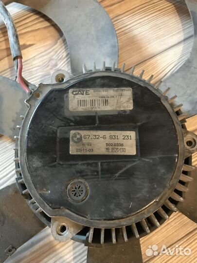 Вентилятор охлаждения на BMW E60 E65 E66