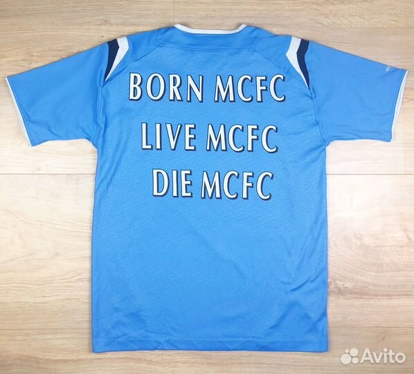 Ретро Манчестер Сити футбольная майка Reebok