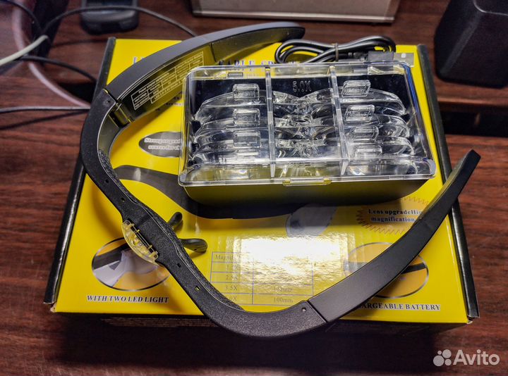 Увеличительные очки с подсветкой