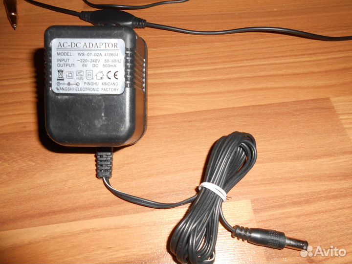 Адаптер 6v