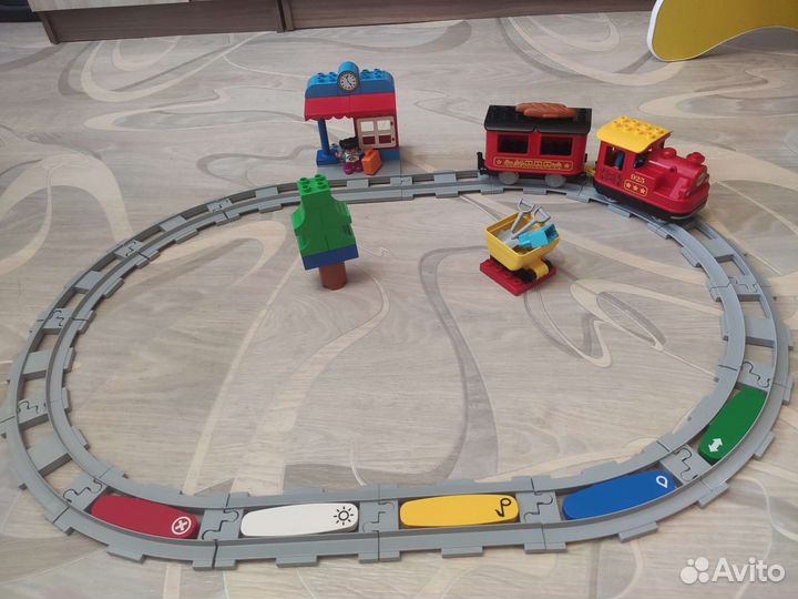 Lego duplo Town 10874 Поезд на паровой тяге