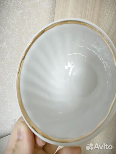 Чайная пара Голубая роза Дулево