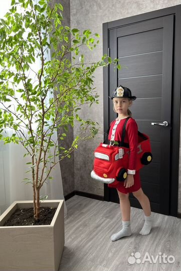 Новородний костюм пожарного