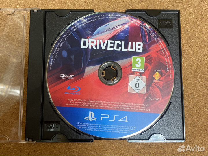 Driveclub ps4
