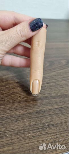 Палец муляж силиконовый тренировочный для маникюра