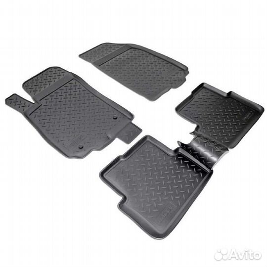 Автомобильные коврики резиновые для шевроле авео