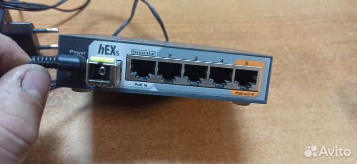 Маршрутизатор MikroTik hEX S