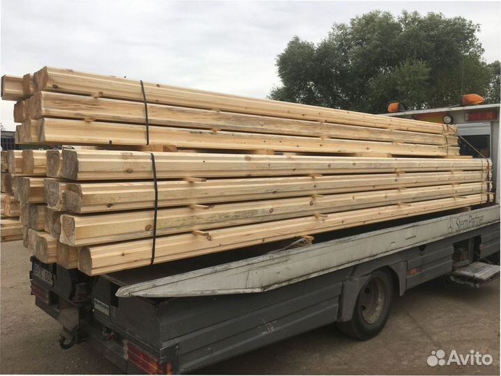Брусок строганный ель 6м