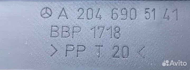 Мерседес GLK204 в багажник ванночка