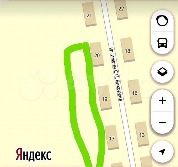 Участок 7 сот. (ИЖС)