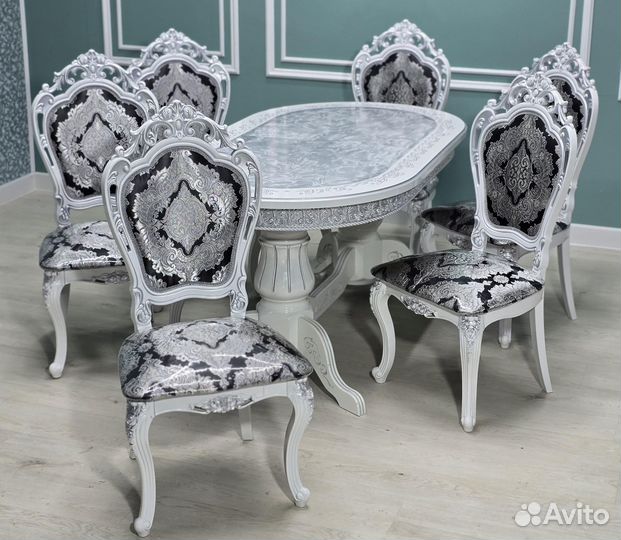 Стол Лапка (белый)