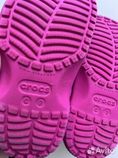 Crocs шлепки на девочку 22 23