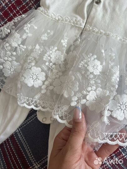 Выписной костюм новорожденного