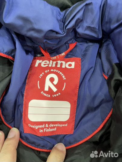 Пуховик куртка пальто reima 146