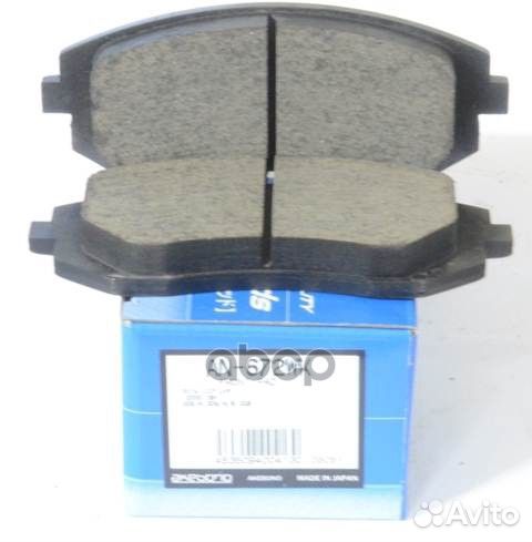 Колодки торм. диск. AN672WK Akebono