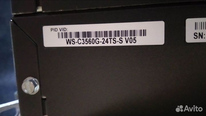 Гигабитный коммутатор Cisco 3560g-24