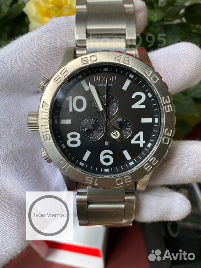 Часы мужские Nixon The 51-30 Chrono Steel (арт 204