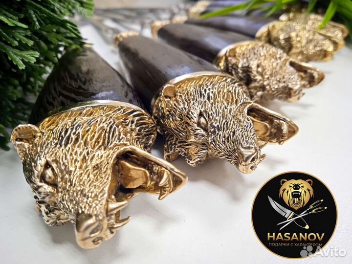 Шампура с головами зверей