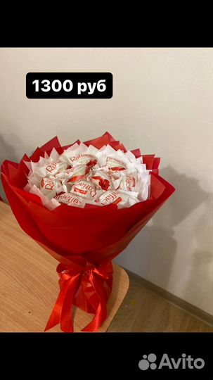 Съедобный букет из рафаэлло и ферреро