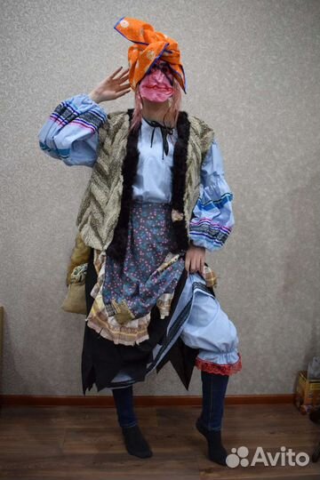 Костюм бабы яги взрослый