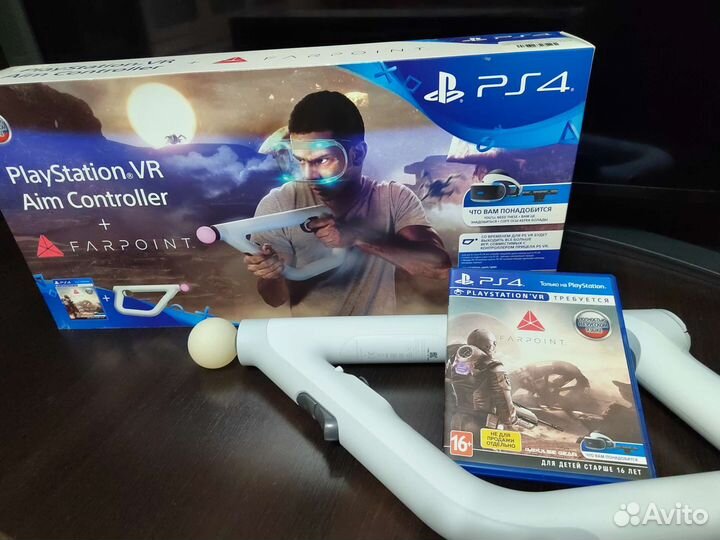 PlayStation VR Aim Controller + Игра: Farpoint