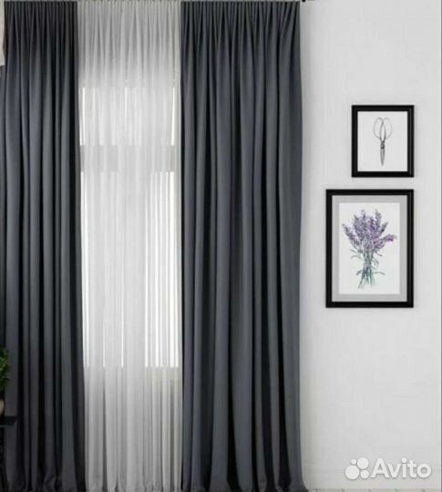 Шторы новые