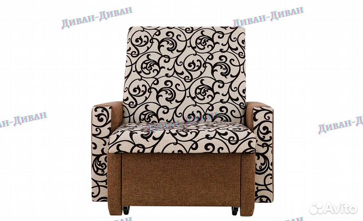 Кресло кровать выкатное Эконом микровелюр Спб 42