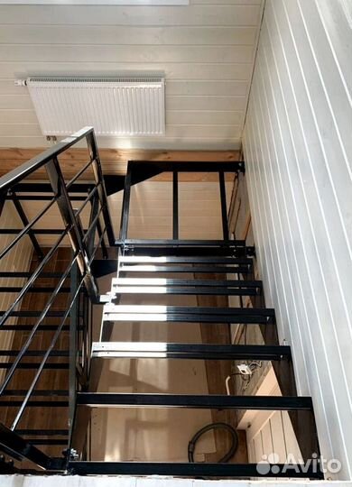Лестница в стиле лофт
