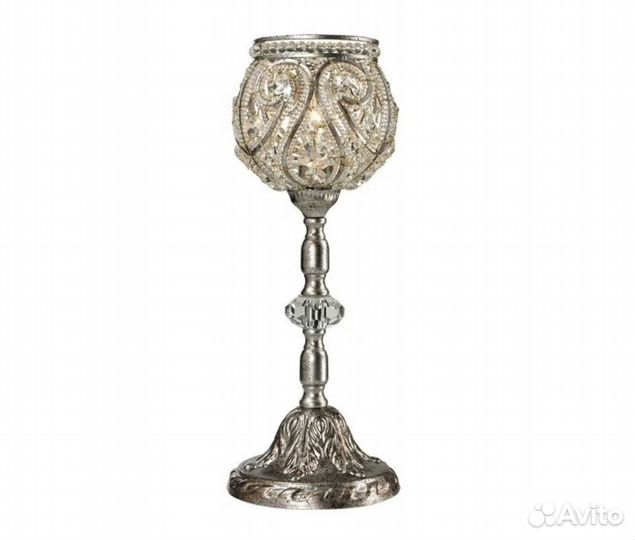 Настольная лампа Италия Ампир Металл Хрусталь