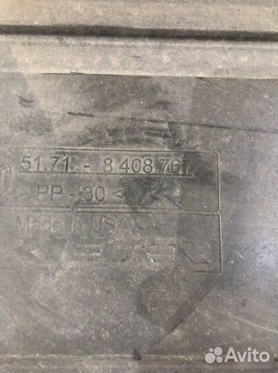 Защита днища левая Bmw X5 E53