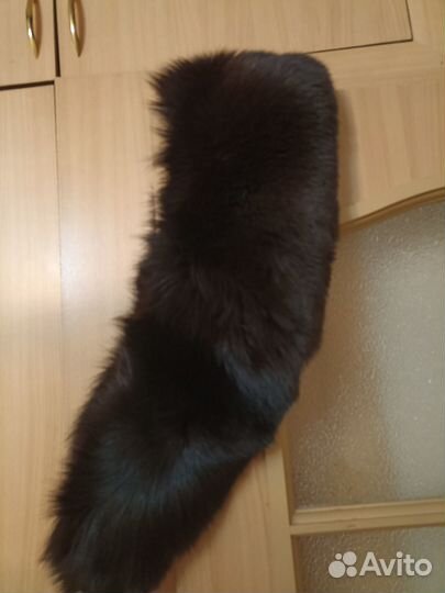Меховой воротник песец