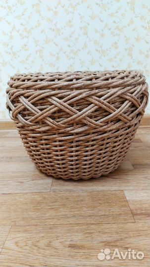 Кашпо горшок для цветов / подарочная емкость