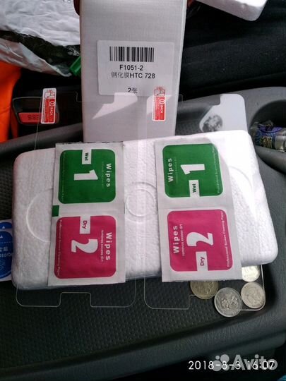 Защитное стекло на htc desire 728