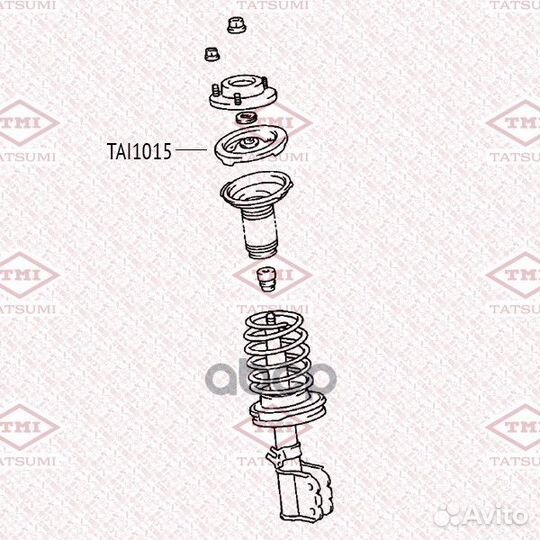 Проставка пружины передняя верхняя toyota Kluge