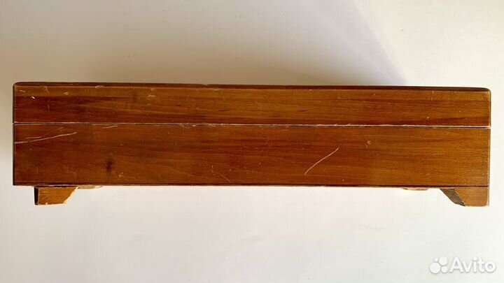 Шкатулка деревянная резная СССР