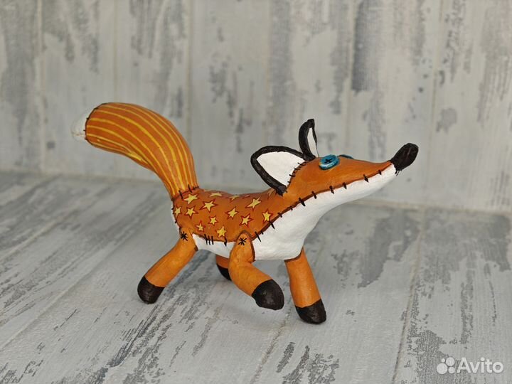 Ватная ёлочная игрушка