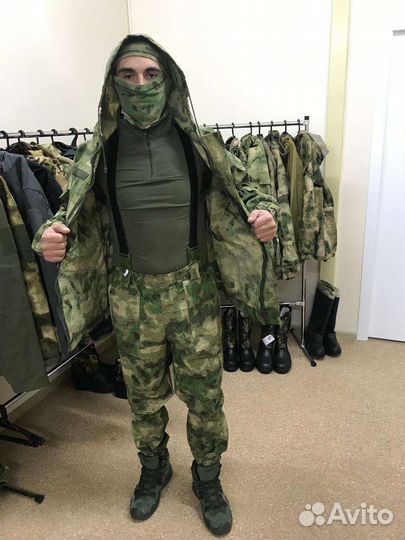 Костюм горка летний мох с шевронами