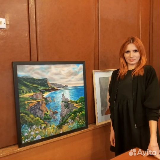 Интерьерная картина ручная работа