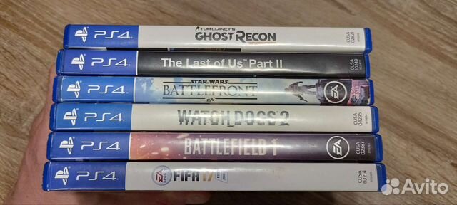 Игры на дисках для ps4 пс4