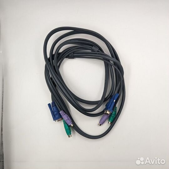 KVM кабель 2L-1003P/C, Aten, с интерфейсами PS/2