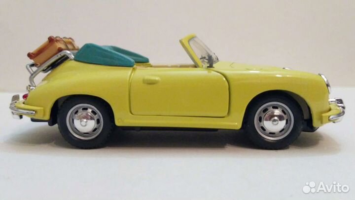 Porsche 356B Coupe, масштаб 1/43