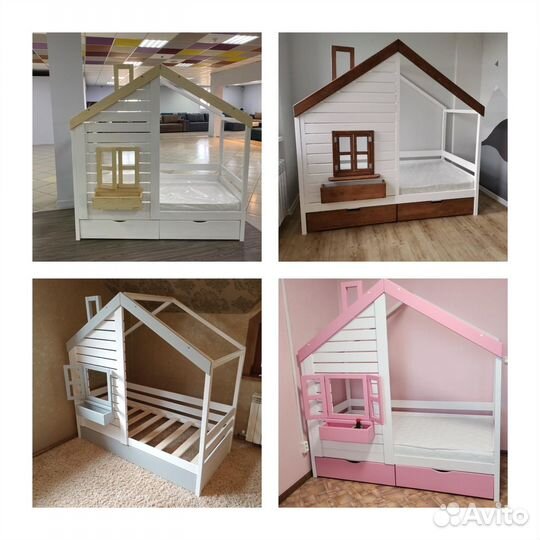 Детская кровать Домик