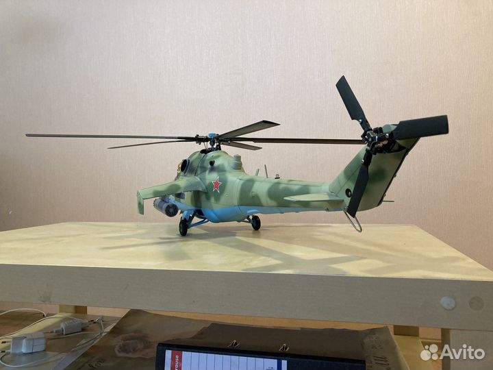 Фюзеляж Ми-24В для радиоуправляемого вертолета