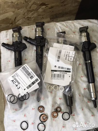 Форсунки denso 095000 7690 toyota 2adftv