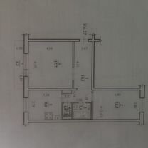 2-к. квартира, 53,5 м², 4/5 эт.