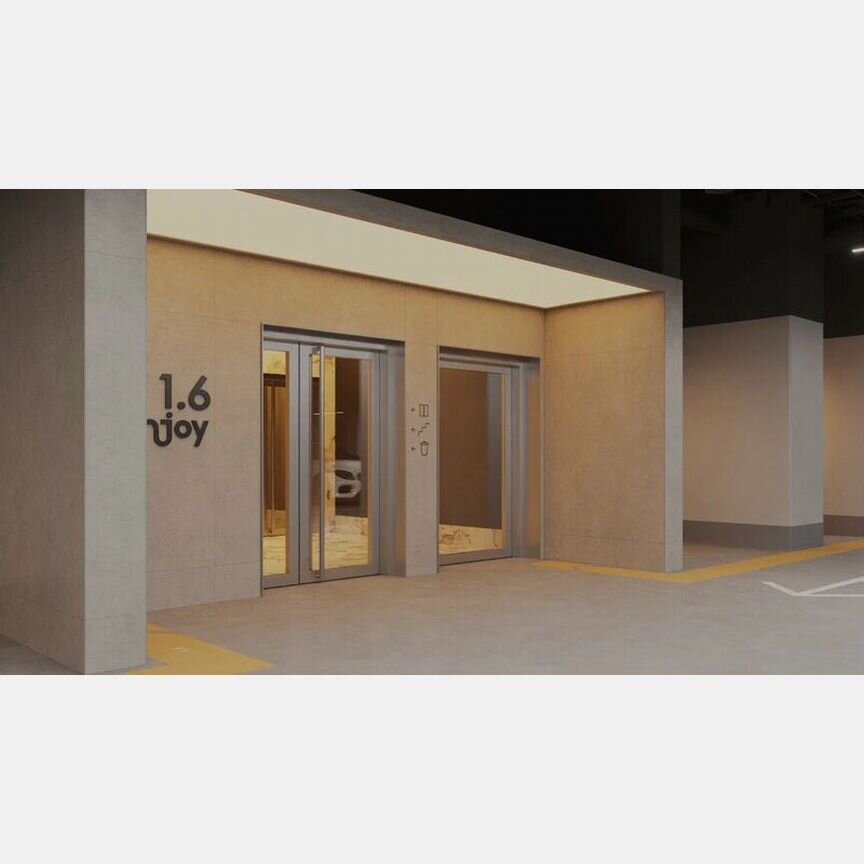 1-к. квартира, 40 м², 2/12 эт.