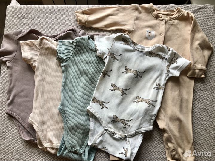Боди и слипы 74-80