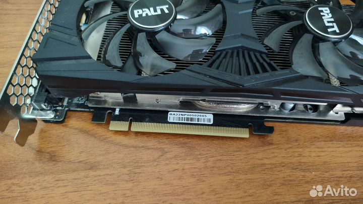 Palit 1660 GTX 1660 super GamingPro, видеокарта